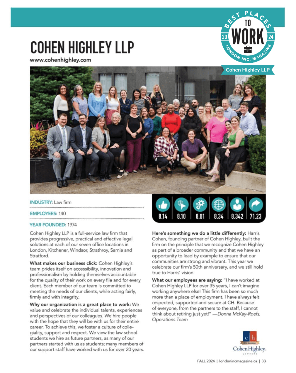 Careers at Cohen Highley